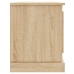 Mueble para TV madera contrachapada roble Sonoma 100x35,5x45 cm