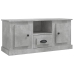 Mueble de TV madera contrachapada gris hormigón 100x35,5x45 cm