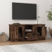 Mueble para TV madera contrachapada roble ahumado 100x35,5x45cm