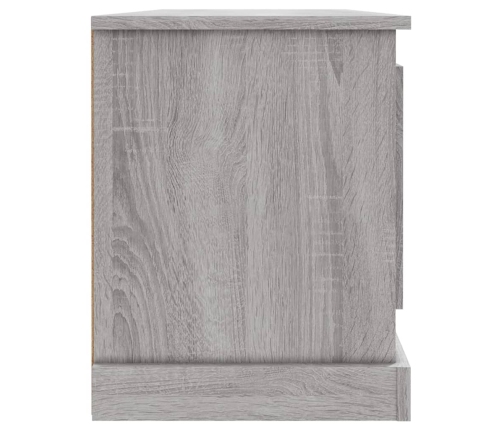 Mueble para TV madera contrachapada gris Sonoma 100x35,5x45 cm