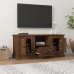 Mueble para TV madera contrachapada marrón roble 100x35,5x45 cm