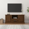 Mueble para TV madera contrachapada marrón roble 100x35,5x45 cm