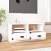 vidaXL Mueble para TV madera contrachapada blanco 93x35,5x45 cm