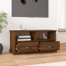 vidaXL Mueble de TV madera contrachapada marrón roble 93x35,5x45 cm