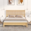 Mesitas de noche 2 uds madera contrachapada blanco 44x35x45 cm