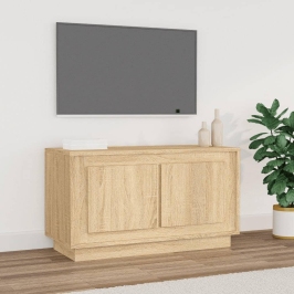 Mueble para TV madera contrachapada roble Sonoma 80x35x45 cm