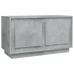 Mueble para TV madera contrachapada gris hormigón 80x35x45 cm