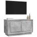 Mueble para TV madera contrachapada gris hormigón 80x35x45 cm