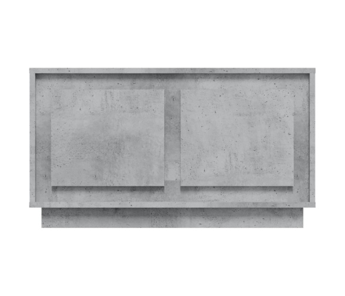 Mueble para TV madera contrachapada gris hormigón 80x35x45 cm