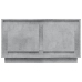 Mueble para TV madera contrachapada gris hormigón 80x35x45 cm