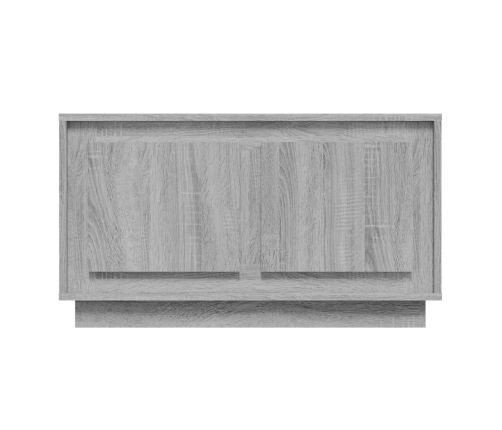 Mueble para TV madera contrachapada gris Sonoma 80x35x45 cm