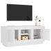 Mueble para TV madera contrachapada negro 102x35x45 cm