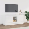 Mueble para TV madera contrachapada negro 102x35x45 cm