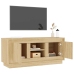 Mueble de TV madera contrachapada roble Sonoma 102x35x45 cm