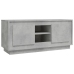 Mueble de TV madera contrachapada gris hormigón 102x35x45 cm