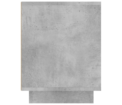 Mueble de TV madera contrachapada gris hormigón 102x35x45 cm