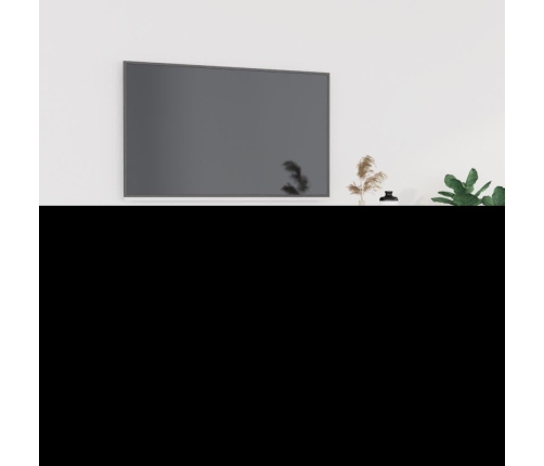 Mueble de TV madera contrachapada gris hormigón 102x35x45 cm