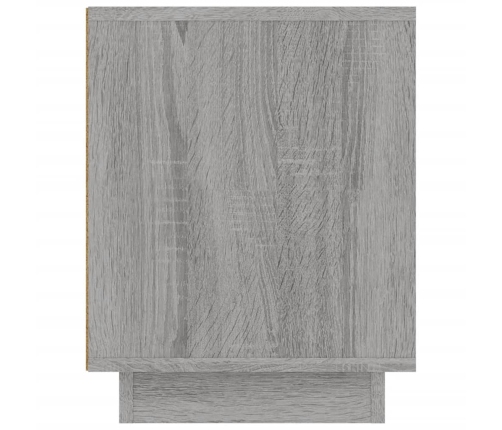 Mueble para TV madera contrachapada gris Sonoma 102x35x45 cm