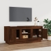 vidaXL Mueble para TV madera contrachapada roble marrón 102x35x45 cm