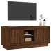 vidaXL Mueble para TV madera contrachapada roble marrón 102x35x45 cm