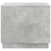 vidaXL Mesa de centro madera contrachapada gris hormigón 51x50x44 cm