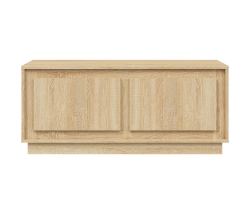 Mesa de centro madera contrachapada roble Sonoma 102x50x44 cm