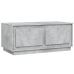 Mesa de centro madera contrachapada gris hormigón 102x50x44 cm