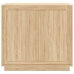 Aparador madera contrachapada color roble Sonoma 80x34x75 cm