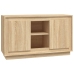 Aparador de madera contrachapada roble Sonoma 102x35x60 cm