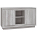 Aparador de madera contrachapada gris Sonoma 102x35x60 cm