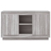 Aparador de madera contrachapada gris Sonoma 102x35x60 cm