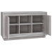 Aparador de madera contrachapada gris Sonoma 102x35x60 cm