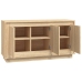 Aparador madera contrachapada roble Sonoma 102x35x55 cm