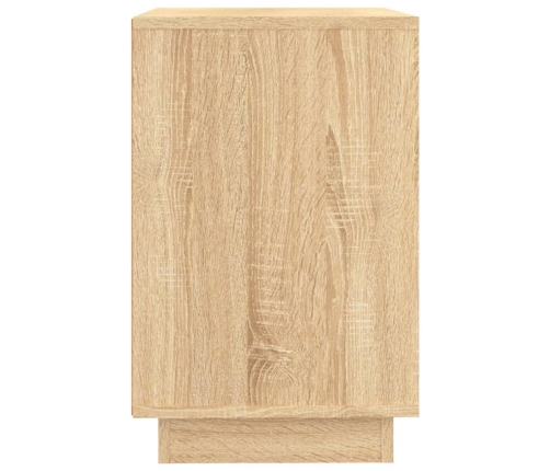 Aparador madera contrachapada roble Sonoma 102x35x55 cm