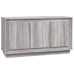 Aparador madera contrachapada gris Sonoma 102x35x55 cm