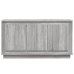 Aparador madera contrachapada gris Sonoma 102x35x55 cm