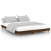 Estructura de cama sin colchón madera marrón roble 150x200 cm