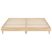Estructura de cama sin colchón madera roble Sonoma 140x200 cm