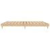 Estructura de cama sin colchón madera roble Sonoma 140x200 cm