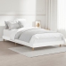 Estructura de cama madera de ingeniería blanca 90x200 cm