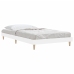 Estructura de cama madera de ingeniería blanca 90x200 cm