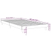 Estructura de cama madera de ingeniería blanca 90x200 cm