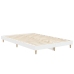 Estructura de cama madera de ingeniería blanca 120x190 cm