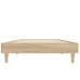 Estructura de cama sin colchón madera roble Sonoma 75x190 cm