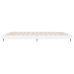 Estructura de cama madera de ingeniería blanco brillo 180x200cm