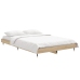 Estructura de cama sin colchón madera roble Sonoma 120x190 cm