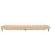 Estructura de cama sin colchón madera roble Sonoma 120x190 cm