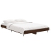 vidaXL Estructura de cama madera contrachapada marrón roble 120x190 cm