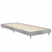 Estructura de cama madera de ingeniería gris hormigón 75x190 cm