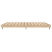 Estructura de cama sin colchón madera roble Sonoma 150x200 cm